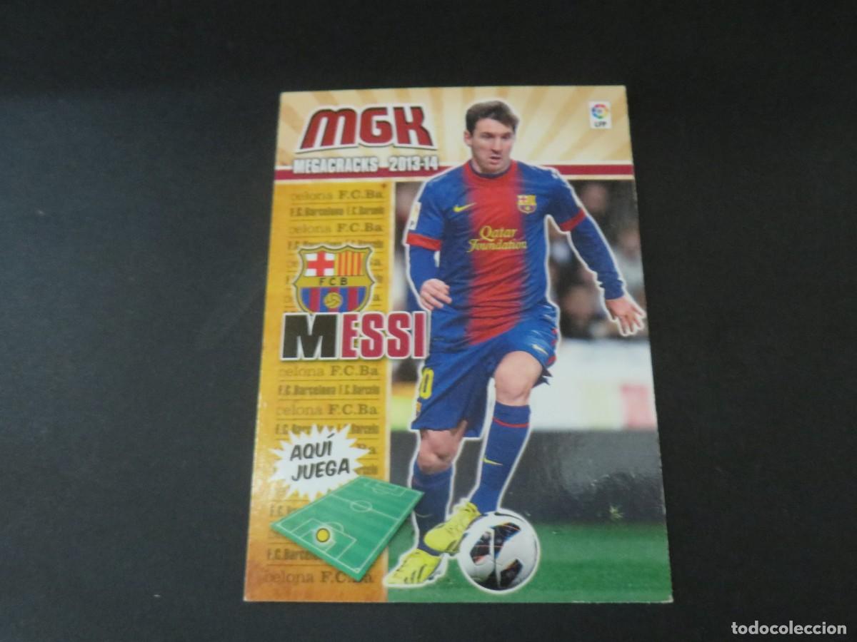 Trading cards: LIONEL MESSI MEGACRACKS MGK 2013-14