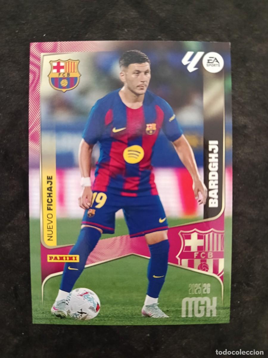 Trading cards: MGK 2025/26. #456 BARDGHJI. &rdquo;NUEVO FICHAJE&rdquo;. FC.BARCELONA
