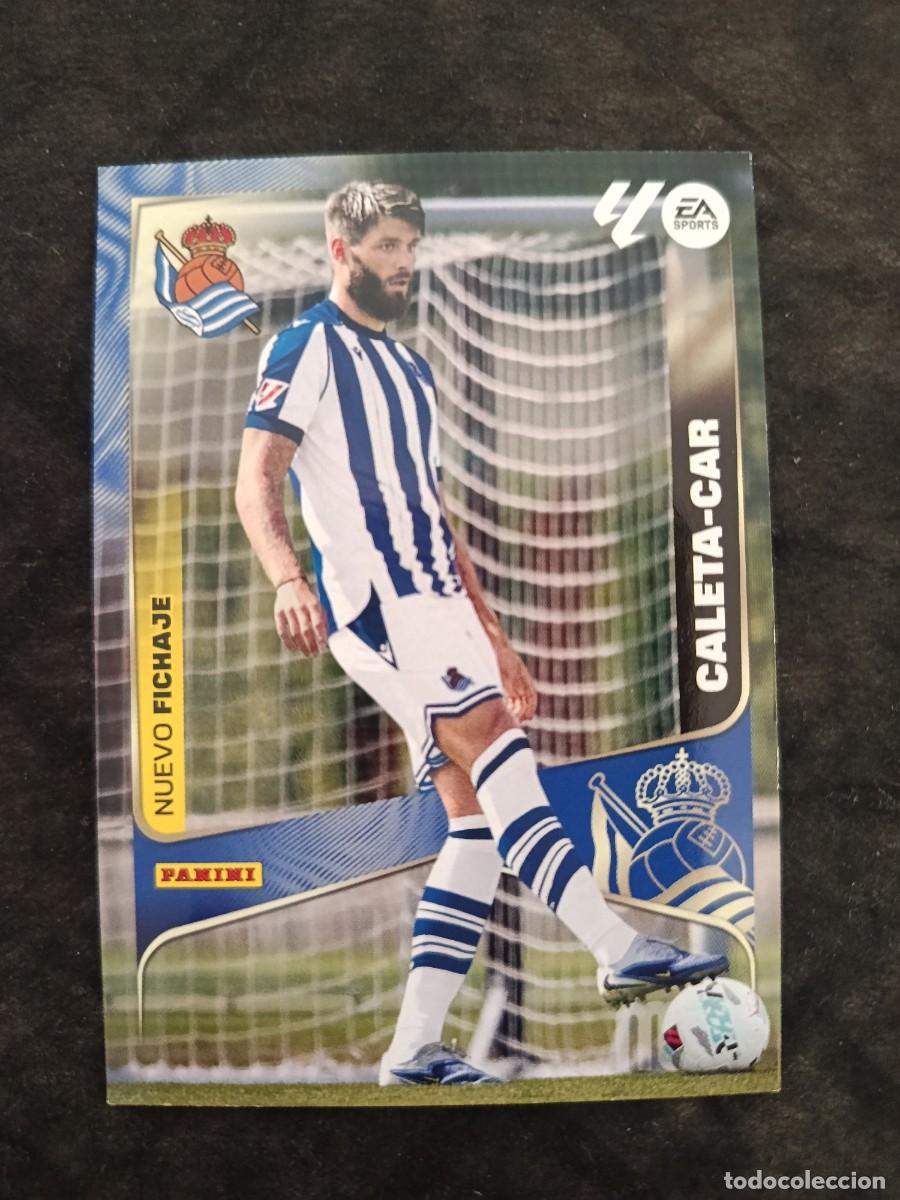 Trading cards: MGK 2025/26. #457 CALETA-CAR. &rdquo;NUEVO FICHAJE&rdquo;. R.SOCIEDAD