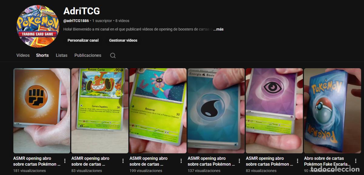 Trading cards: Publicidad: No te pierdas nuestra apertura de sobres en nuestro nuevo canal de YouTube! Suscr&iacute;bete!