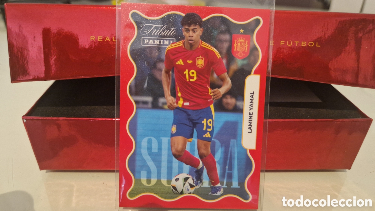 Trading cards: Lamine Yamal SUPRA Roja - Tributo Panini Selecci&oacute;n Espa&ntilde;ola 2026 | #79 | Card Premium