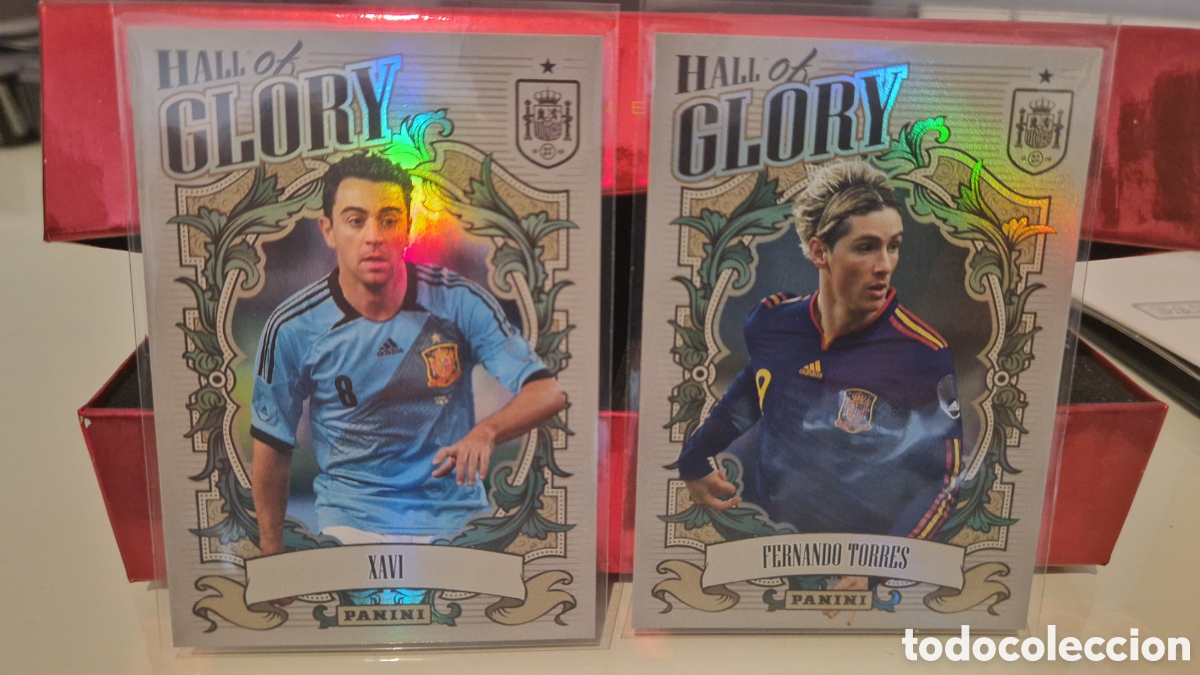 Trading cards: Pack Hall of Glory - Xavi + Fernando Torres | Tributo Panini Selecci&oacute;n Espa&ntilde;ola 2026 | HG22 & HG6