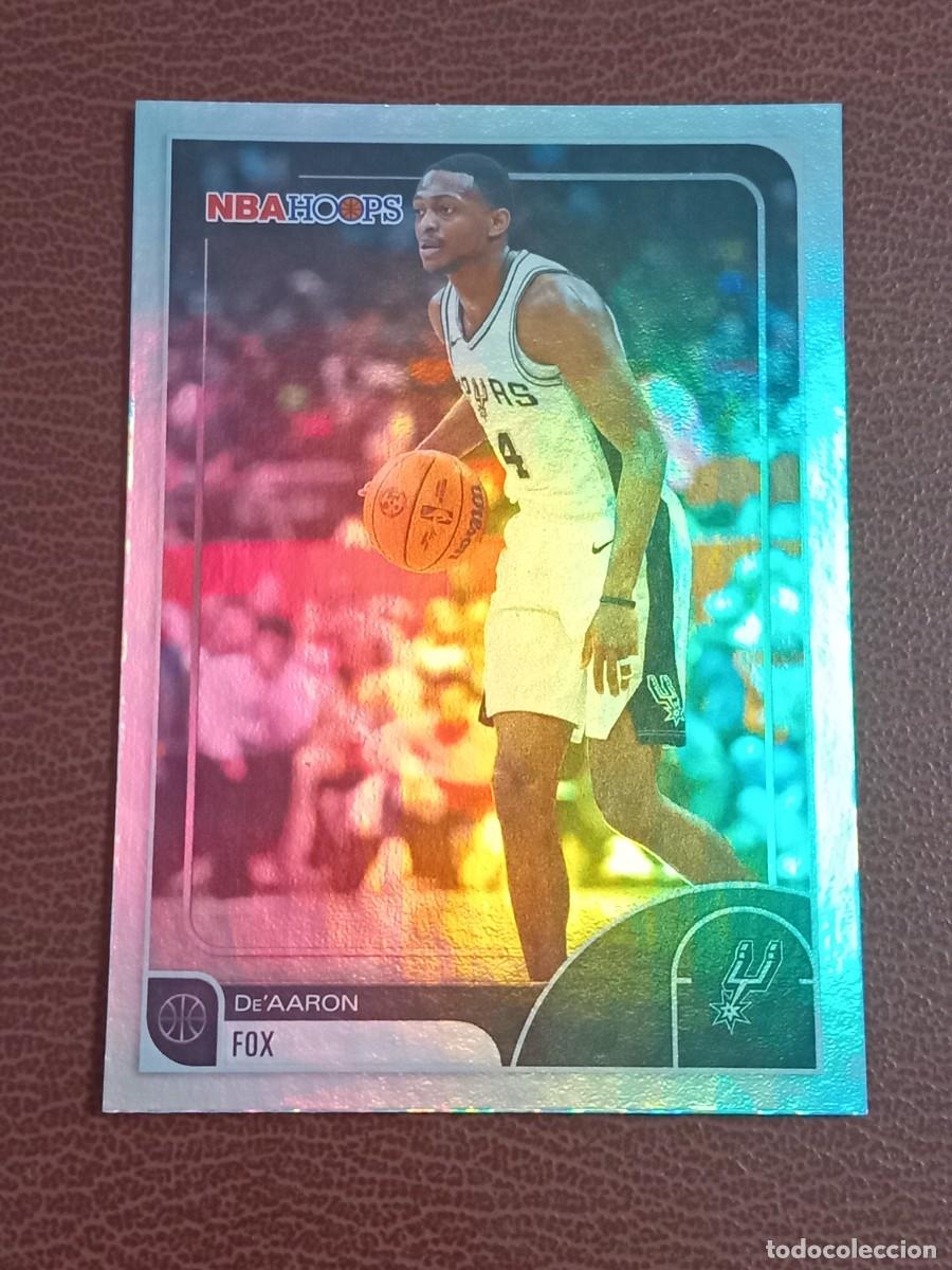 Trading cards: Card 18 De'Aaron Fox Topps NBA Hoops 2025-2026