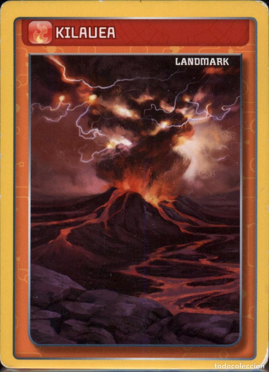 Trading cards: Kilauea Landmark N&ordm; 271 Invizimals Batalla de Cazadores 2016 Panini