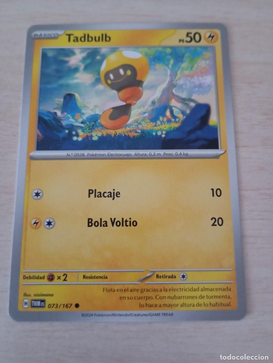 Trading cards: Carta Pok&eacute;mon Tadbulb original