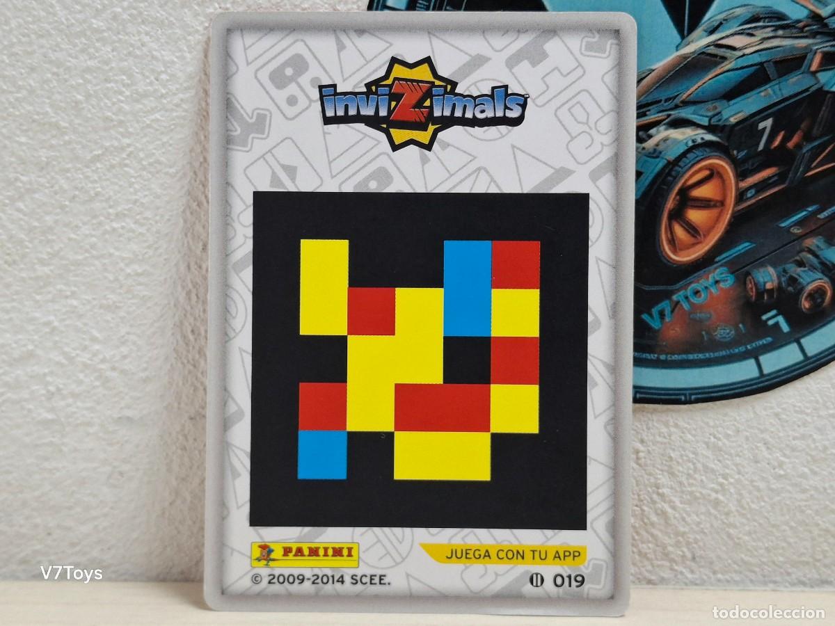 Trading cards: Carta Firecracker 019 Invizimals 2014 Panini - Foto 2