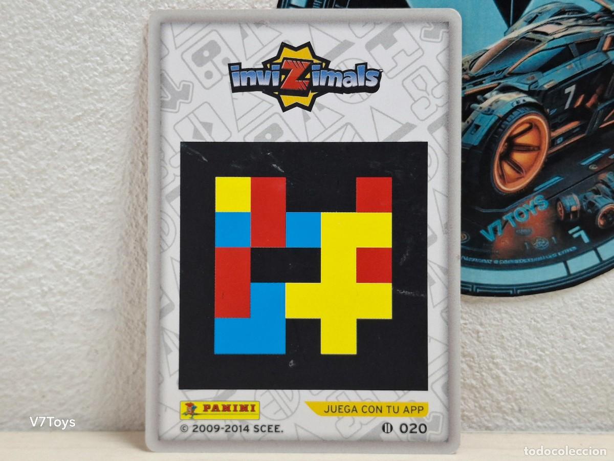 Trading cards: Carta Firecracker 020 Invizimals 2014 Panini - Foto 2