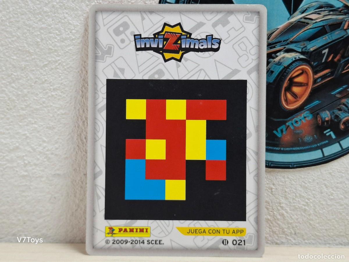 Trading cards: Carta Firecracker 021 Invizimals 2014 Panini - Foto 2