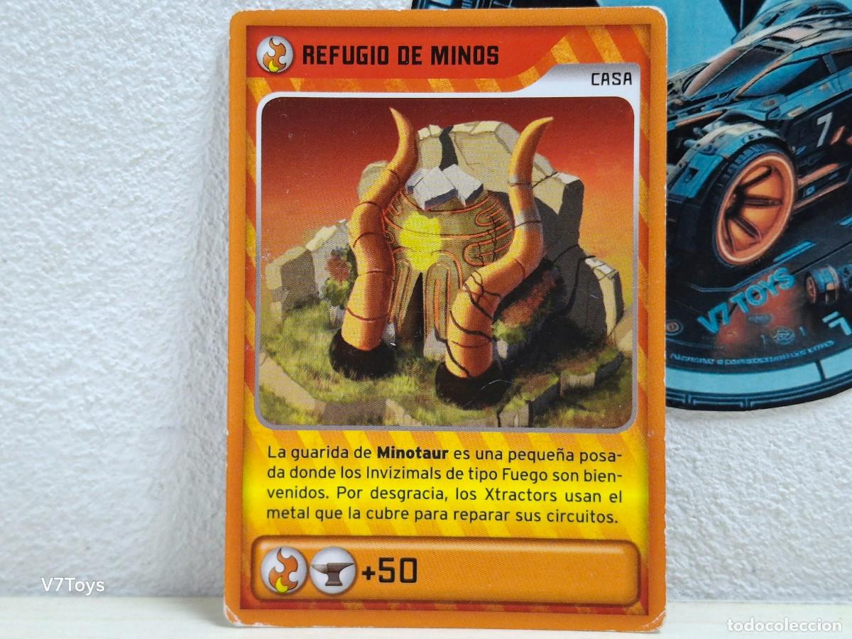 Trading cards: Carta Refugio de Minos 342 Invizimals 2014 Panini