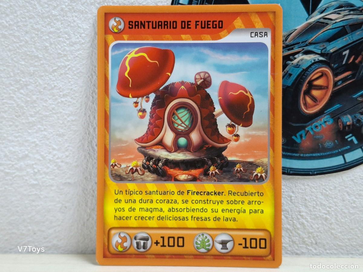 Trading cards: Carta Santuario de Fuego 343 Invizimals 2014 Panini