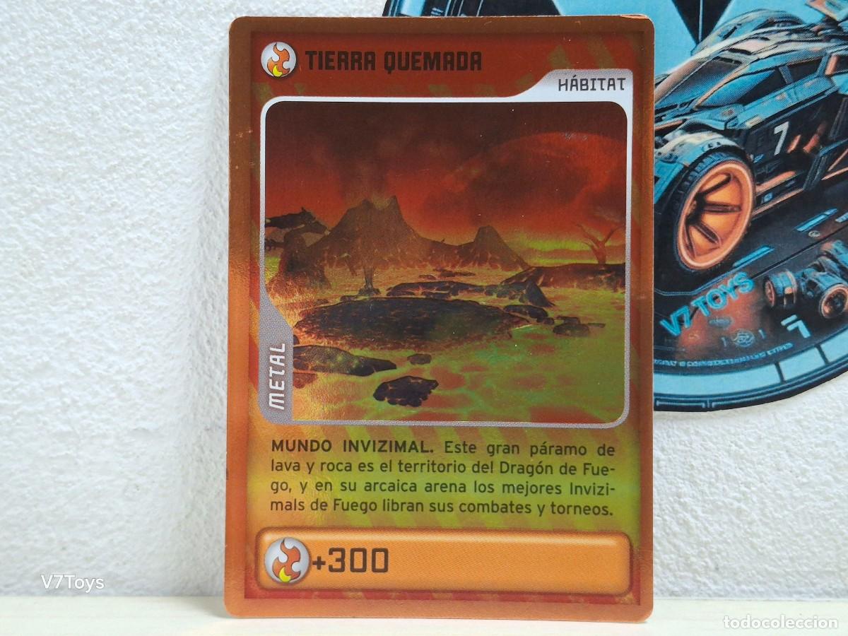 Trading cards: Carta Tierra Quemada 375 Invizimals 2014 Panini