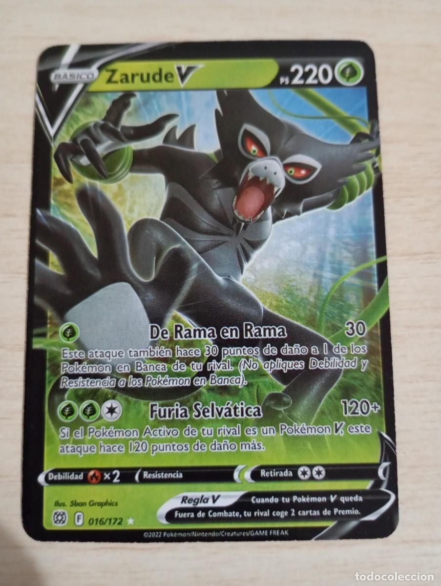 Trading cards: Carta Pok&eacute;mon Zarude V Proxy