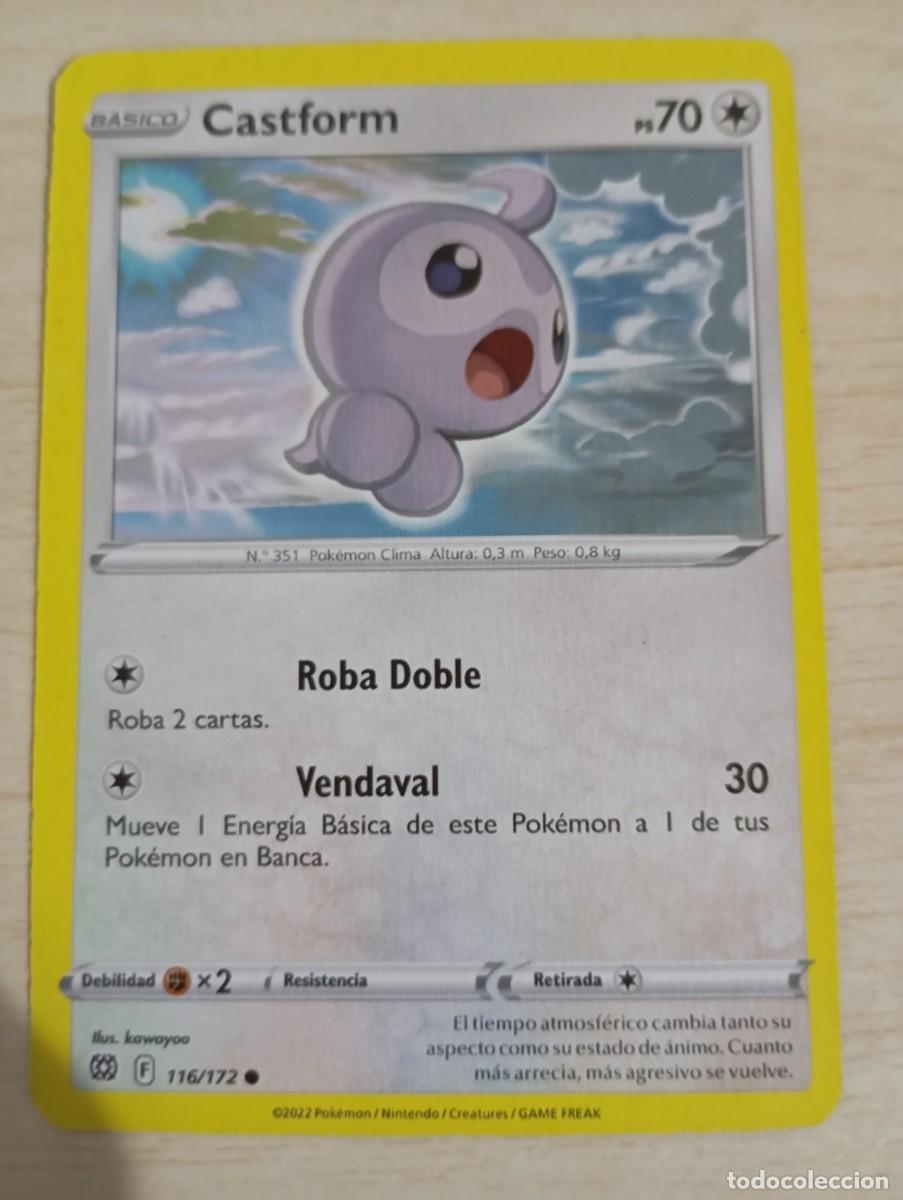 Trading cards: Carta Pok&eacute;mon Castform Proxy