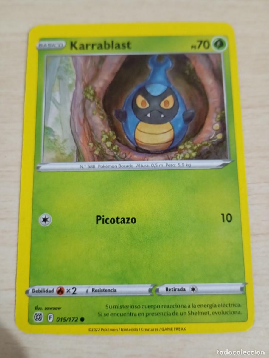 Trading cards: Carta Pok&eacute;mon Karrablast Proxy - Foto 1