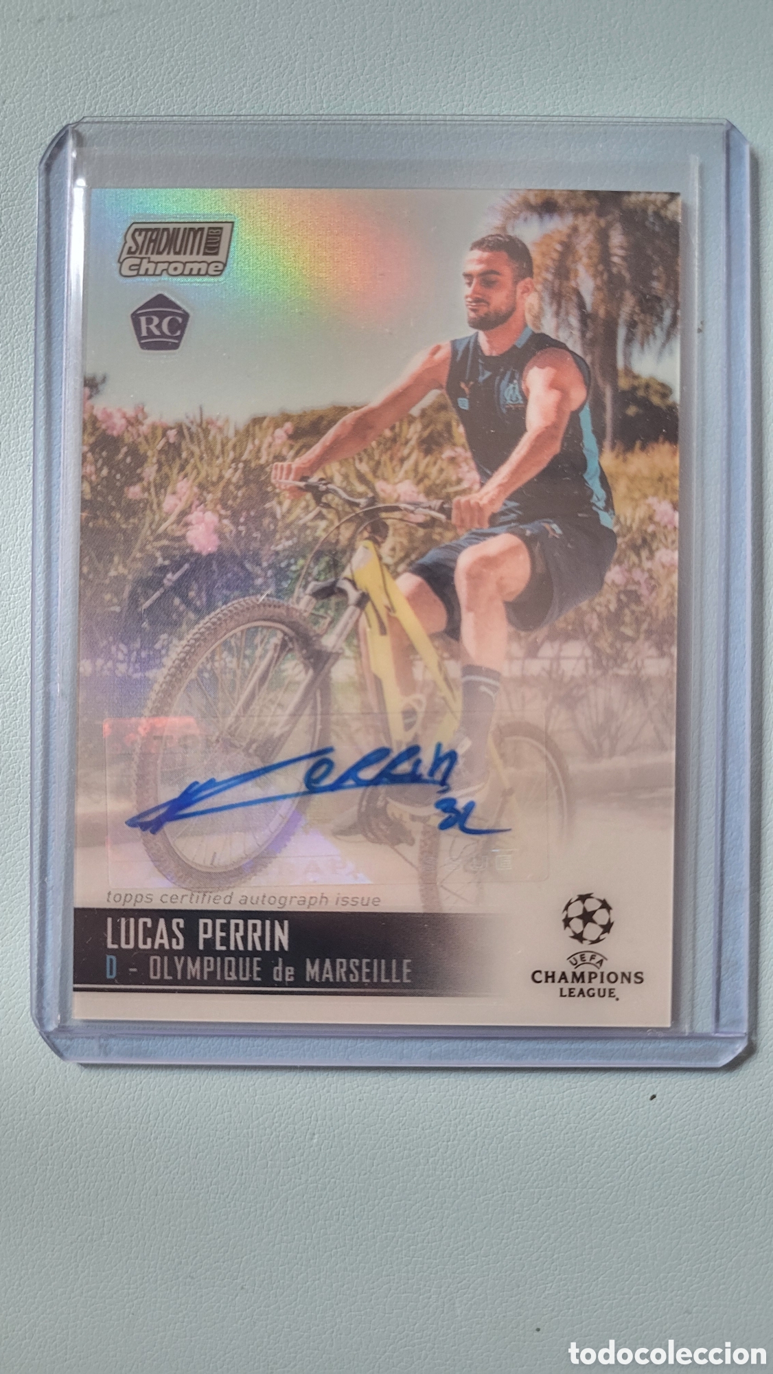 Trading cards: 62 Lucas Perrin [Auto] RC / Topps Stadium Club Chrome 2021