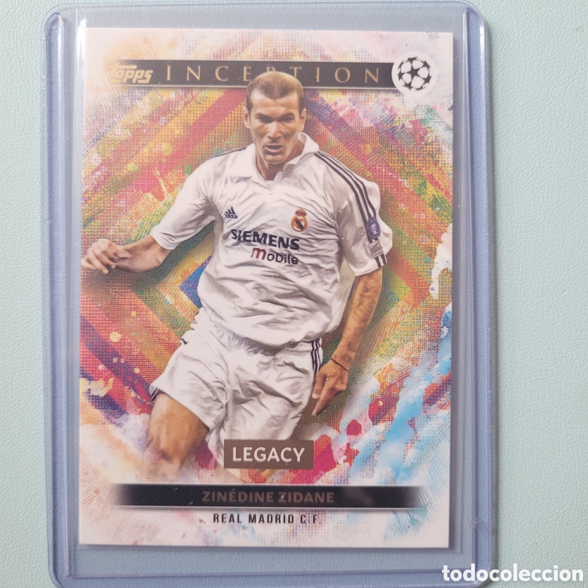 Trading cards: 50 Zinedine Zidane Legacy / Topps Inception UCC 2024