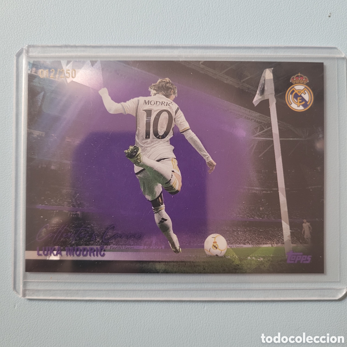 Trading cards: 36 Luka Modrić Collector's Corner [Purple] #/250 / Topps Real Madrid Team Set 2025