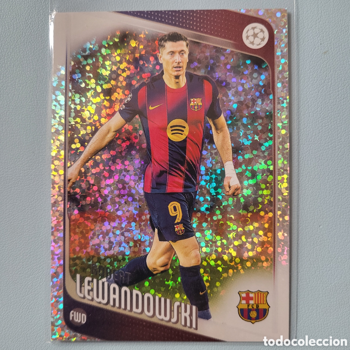 Trading cards: 54 Robert Lewandowski [Sparkle Foil] / Topps UCC Flagship 2025