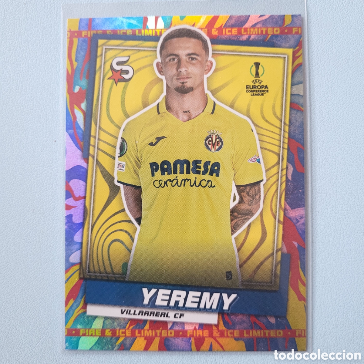 Trading cards: 190 Yeremy Pino [Fire & Ice Limited] / Superstar 2023