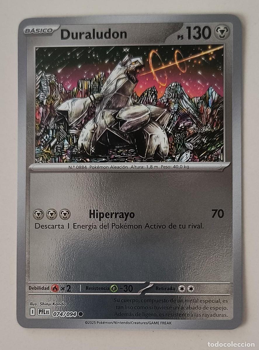 Trading cards: CARTA POKEMON DURALUDON 74/94 - ESPA&Ntilde;OL - REVERSE - COLECCION FUEGOS FANTASMALES - TRADING CARDS