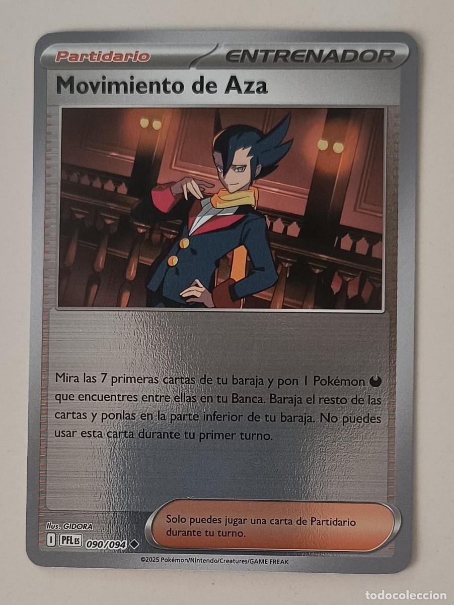 Trading cards: CARTA POKEMON MOVIMIENTO DE AZA 90/94 - ESPA&Ntilde;OL - REVERSE - FUEGOS FANTASMALES - TRADING CARDS