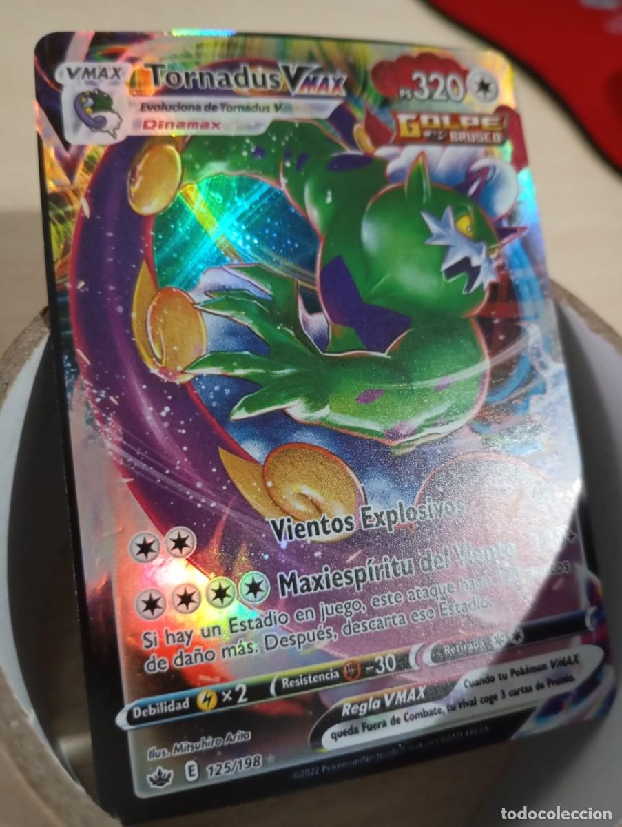 Trading cards: Carta Pok&eacute;mon Tornadus VMAX Proxy - Foto 2