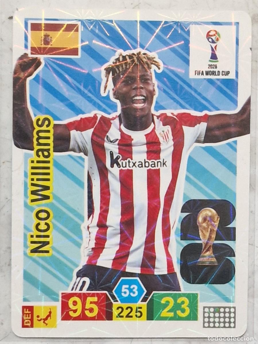 Trading cards: NICO WILLIAMS FIFA WORLD CUP 2026 FC BARCELONA