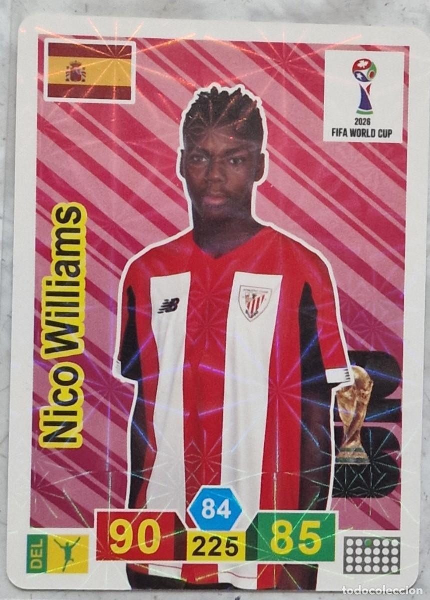 Trading cards: NICO WILLIAMS FIFA WORLD CUP 2026 FC BARCELONA