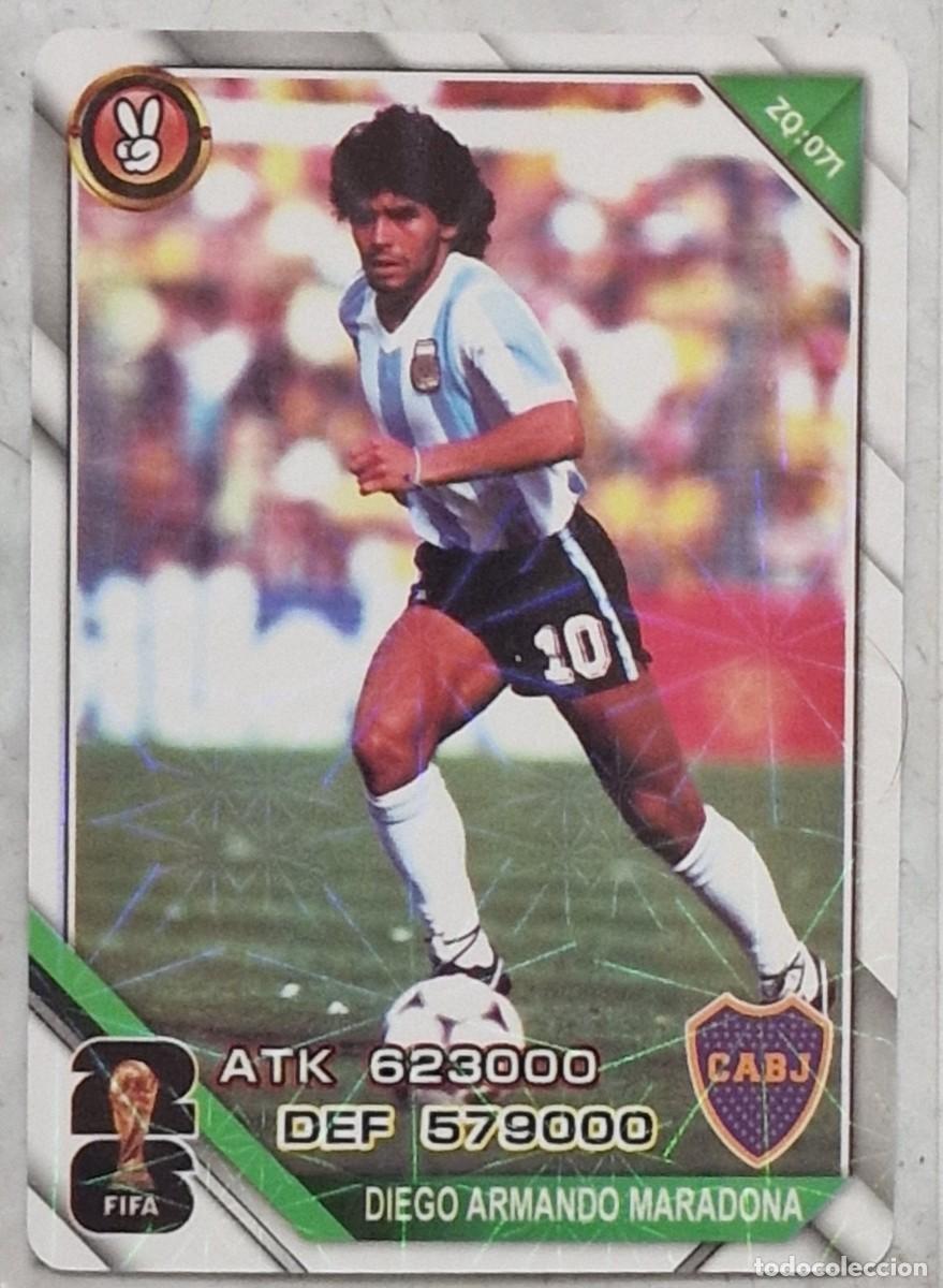 Trading cards: MARADONA DIEGO ARMANDO MARADONA