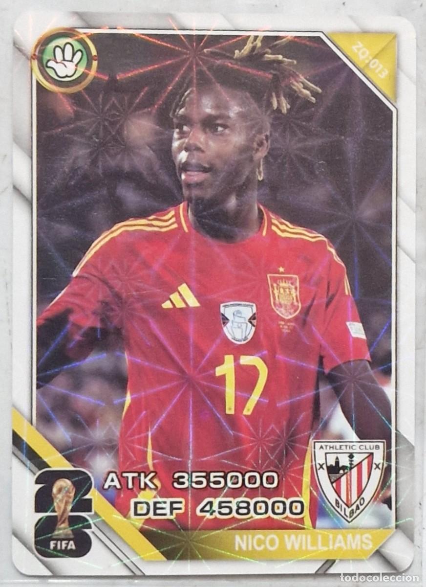 Trading cards: NICO WILLIAMS FIFA WORLD CUP 2026 ATHLETIC CLUB ESPA&Ntilde;A