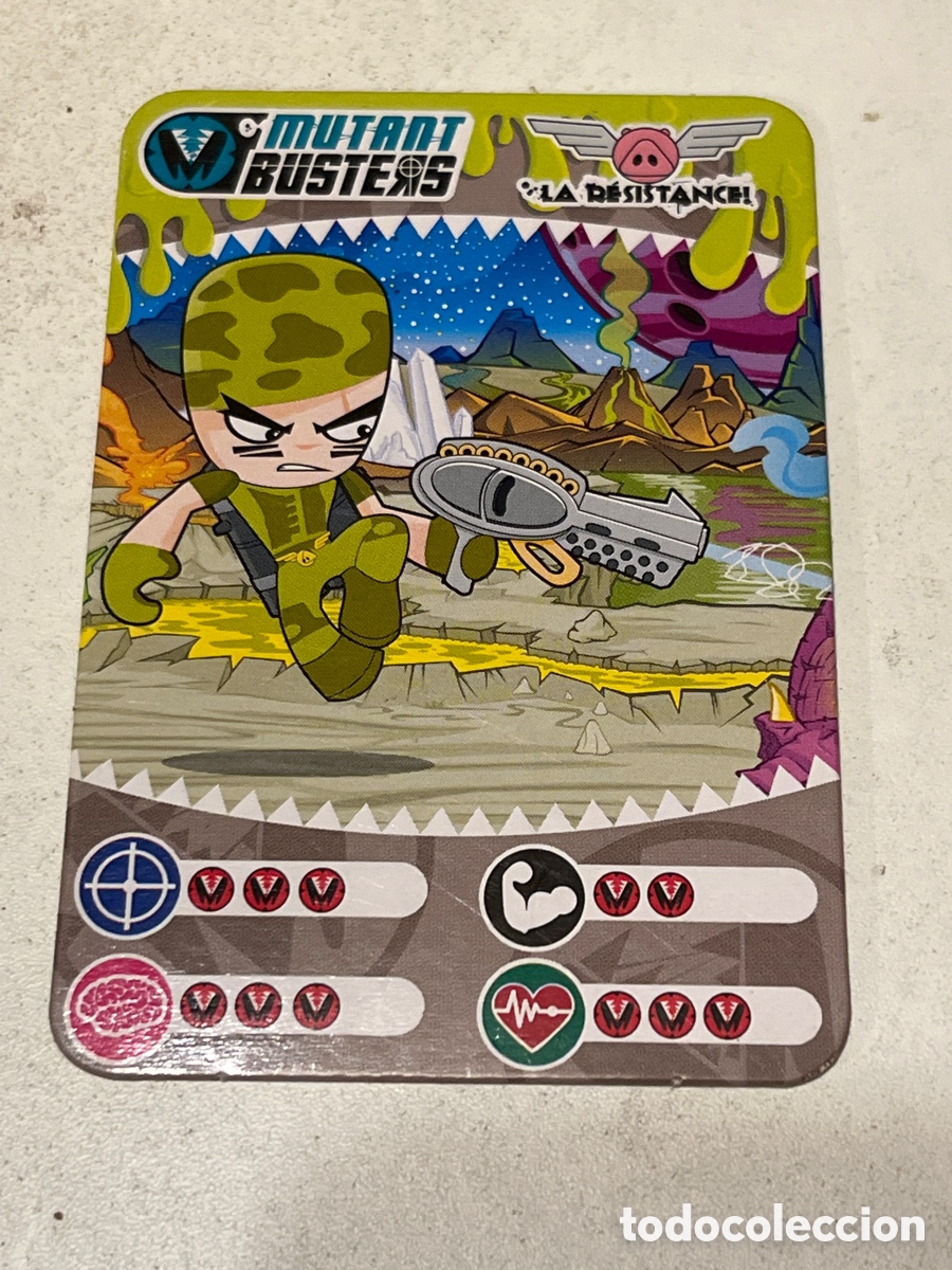 Trading cards: Cromos Trading Card Famosa Mutant Busters La Resistance! Torment