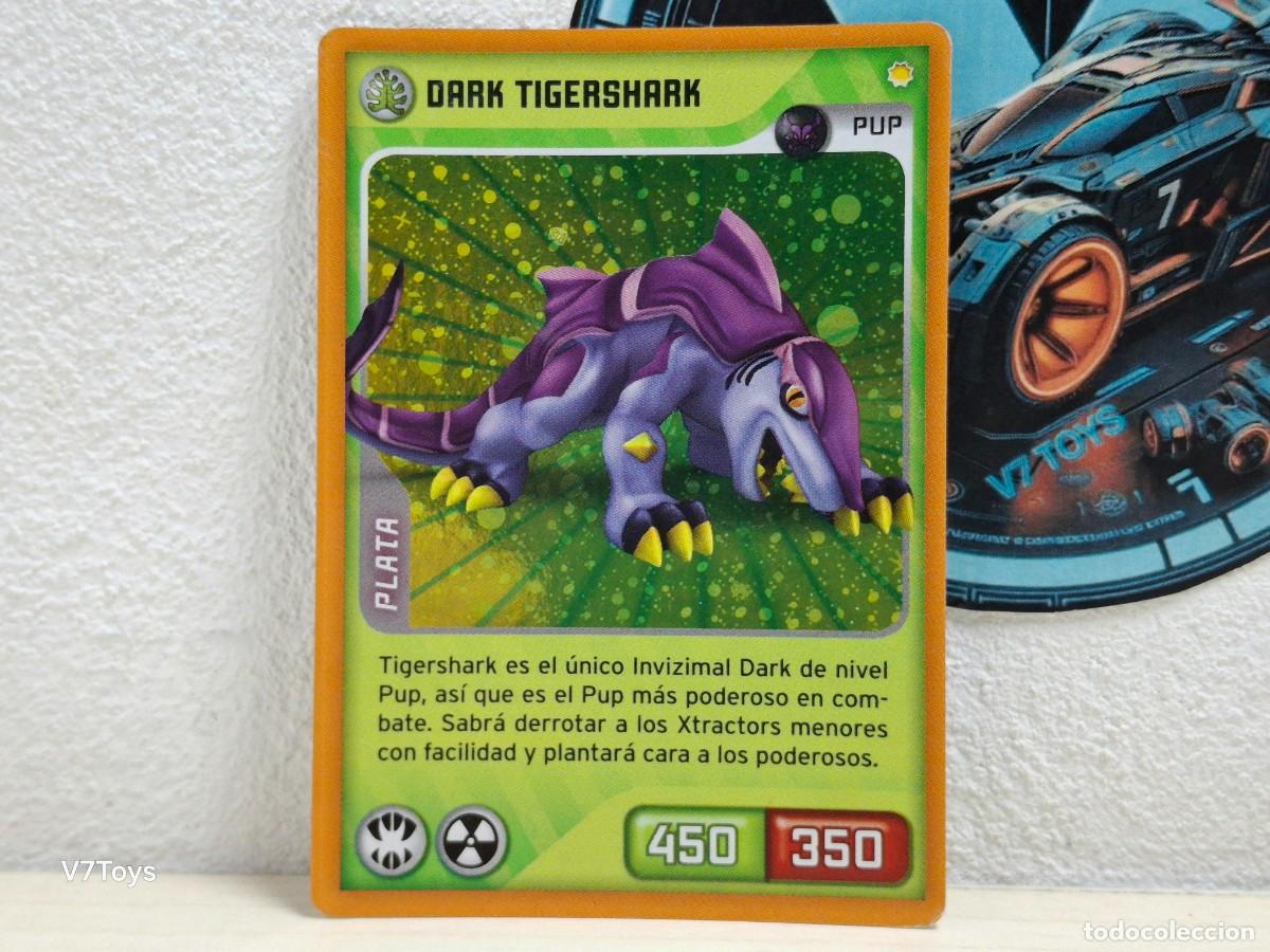 Trading cards: Carta Dark Tigershark 130 Invizimals 2014 Panini