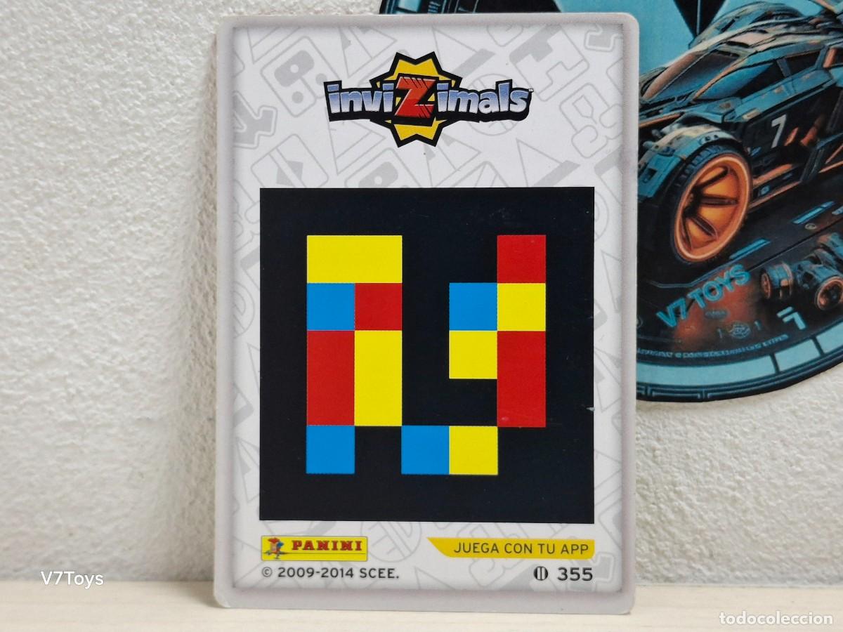Trading cards: Carta Templo de Bamb&uacute; 355 Invizimals 2014 Panini - Foto 2