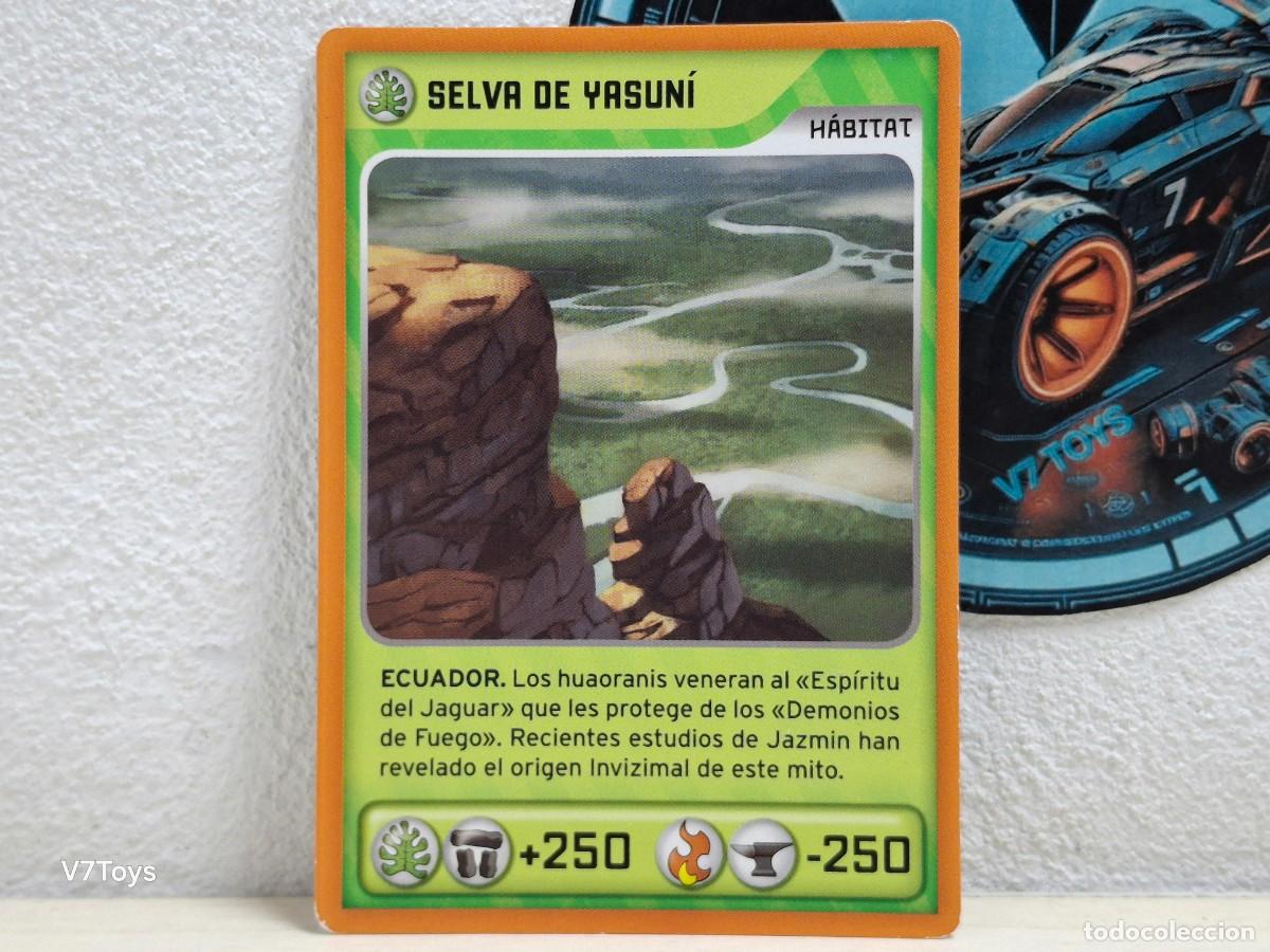 Trading cards: Carta Selva de Yasun&iacute; 391 Invizimals 2014 Panini