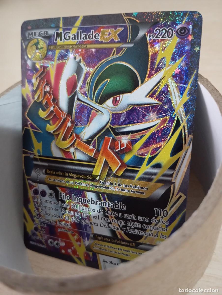 Trading cards: Carta Pok&eacute;mon Mega Gallade EX Proxy - Foto 3