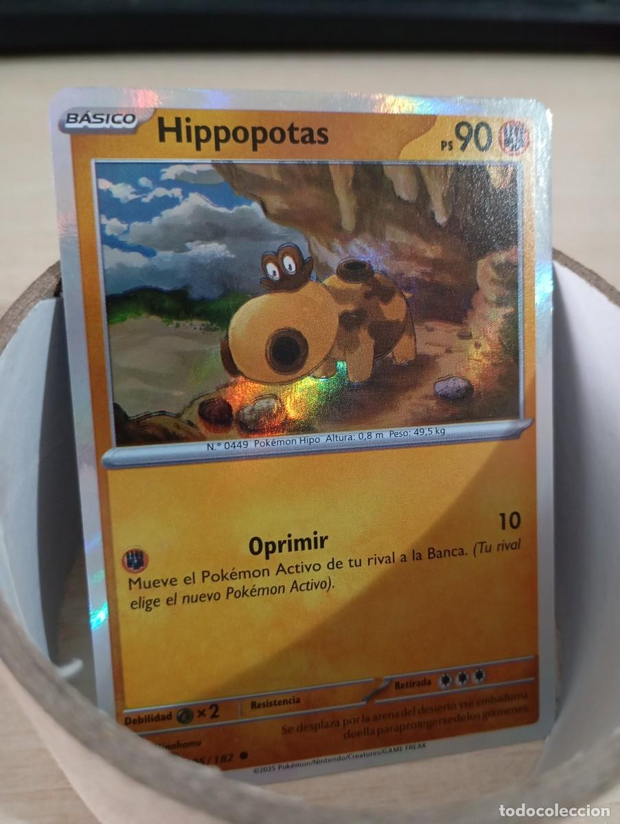 Trading cards: Carta Pok&eacute;mon Hippopotas Proxy - Foto 2