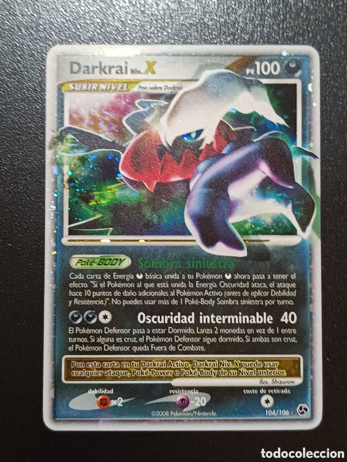 Trading cards: Pokemon Darkrai X 104/106 Diamante Y Perla Grandes Encuentros En Castellano