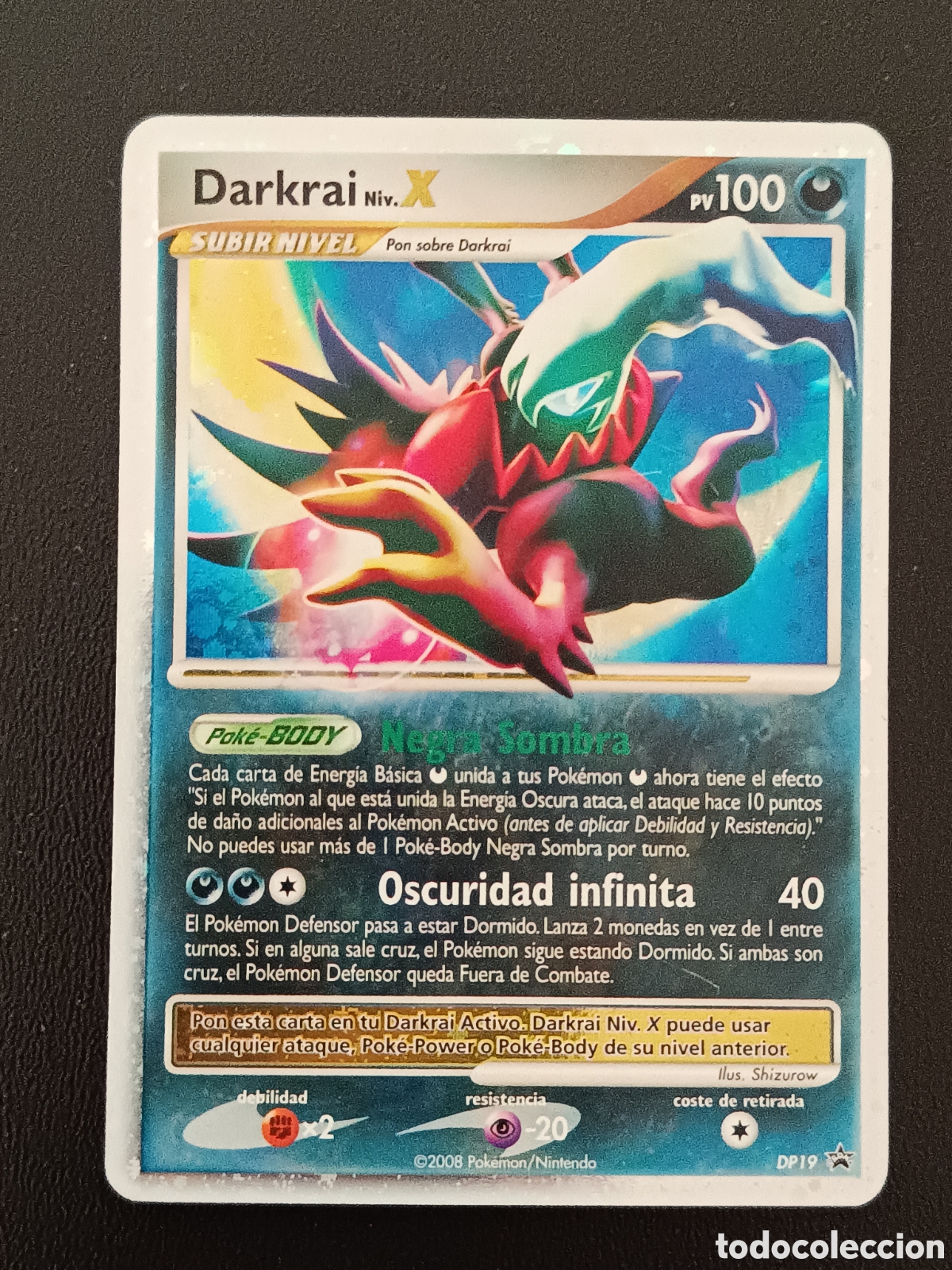 Trading cards: Pokemon Darkrai X DP19 Promo En Castellano