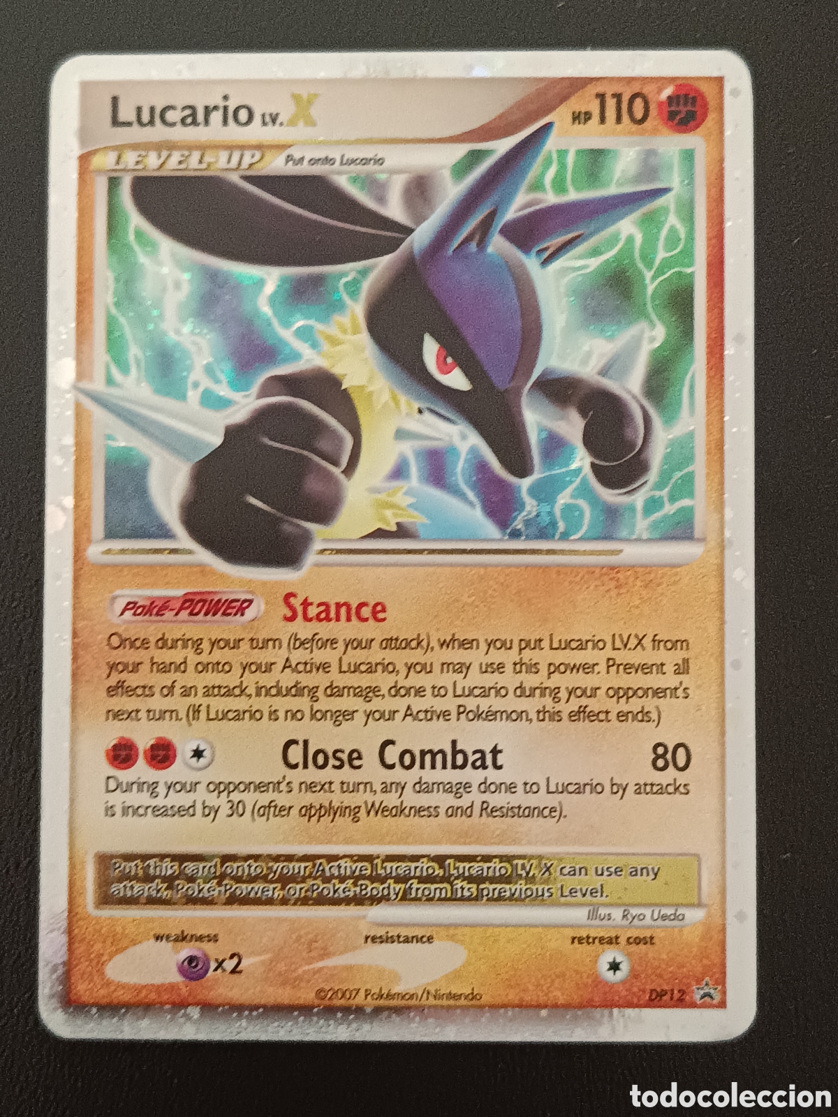 Trading cards: Pokemon Lucario X DP12 Promo En Ingles