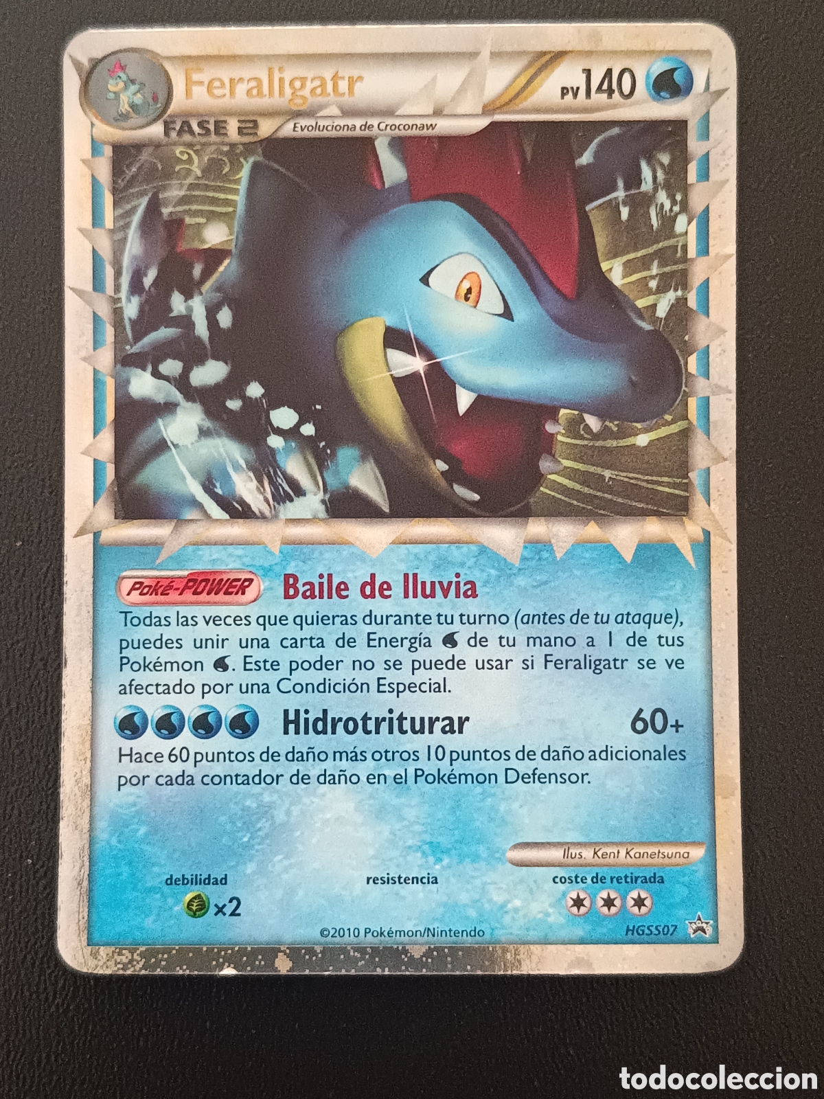 Trading cards: Pokemon Feraligatr HGSS07 Pormo En Castellano