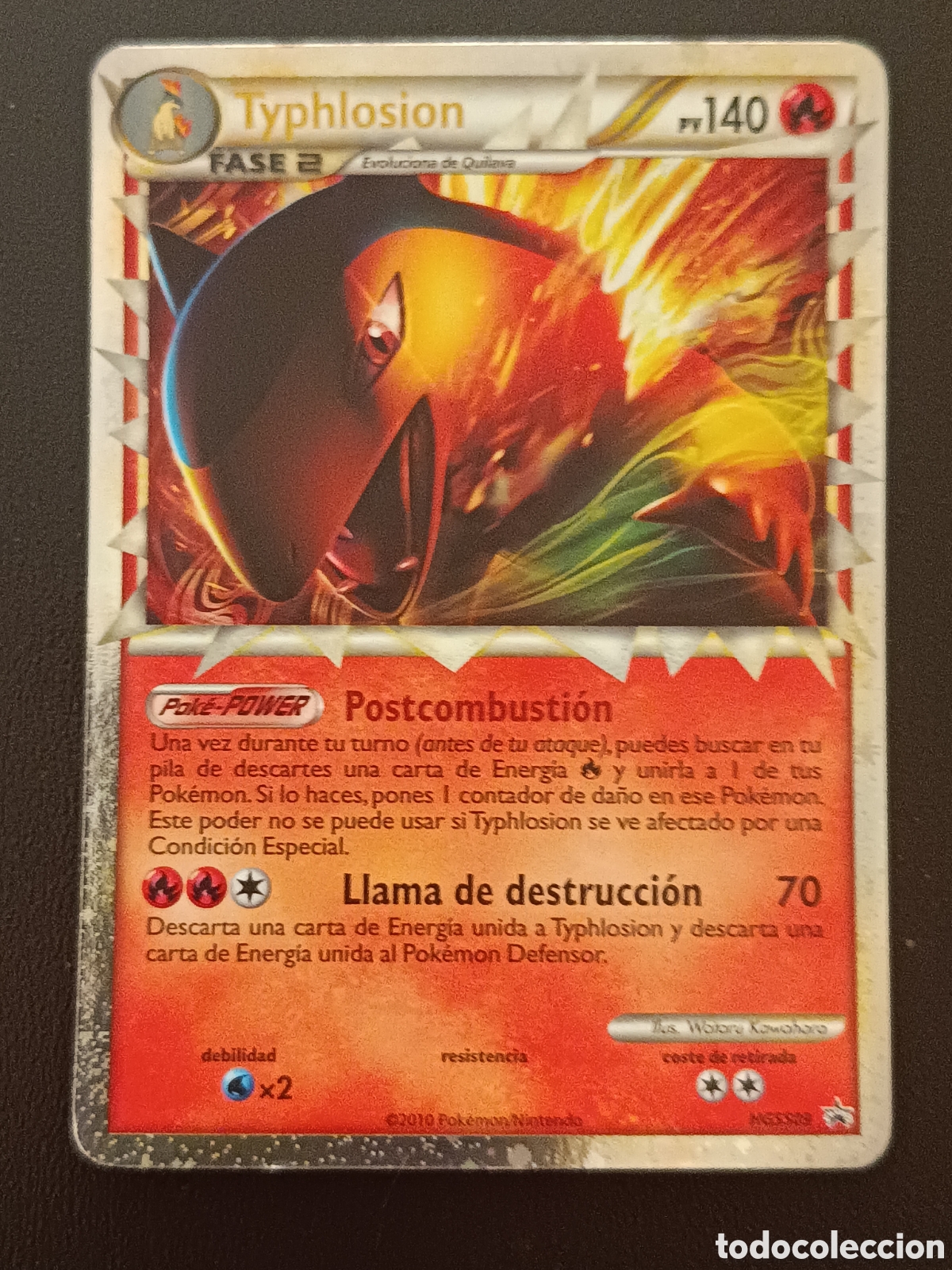 Trading cards: Pokemon Typhlosion HGSS09 Promo En Castellano