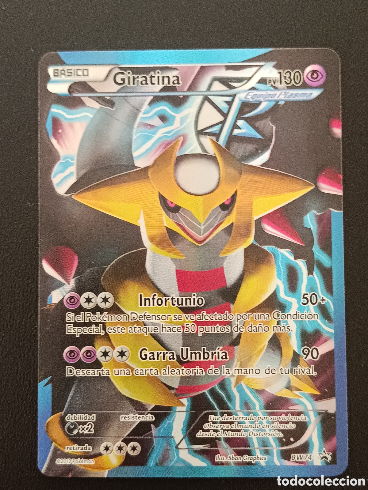 Trading cards: Pokemon Geratina BW74 Promo En Castellano