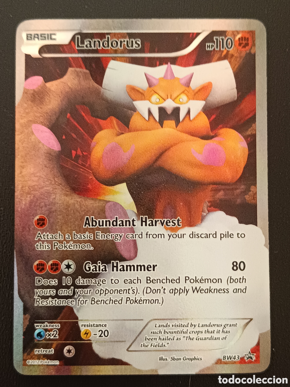 Trading cards: Pokemon Landorus BW43 Promo En Ingles