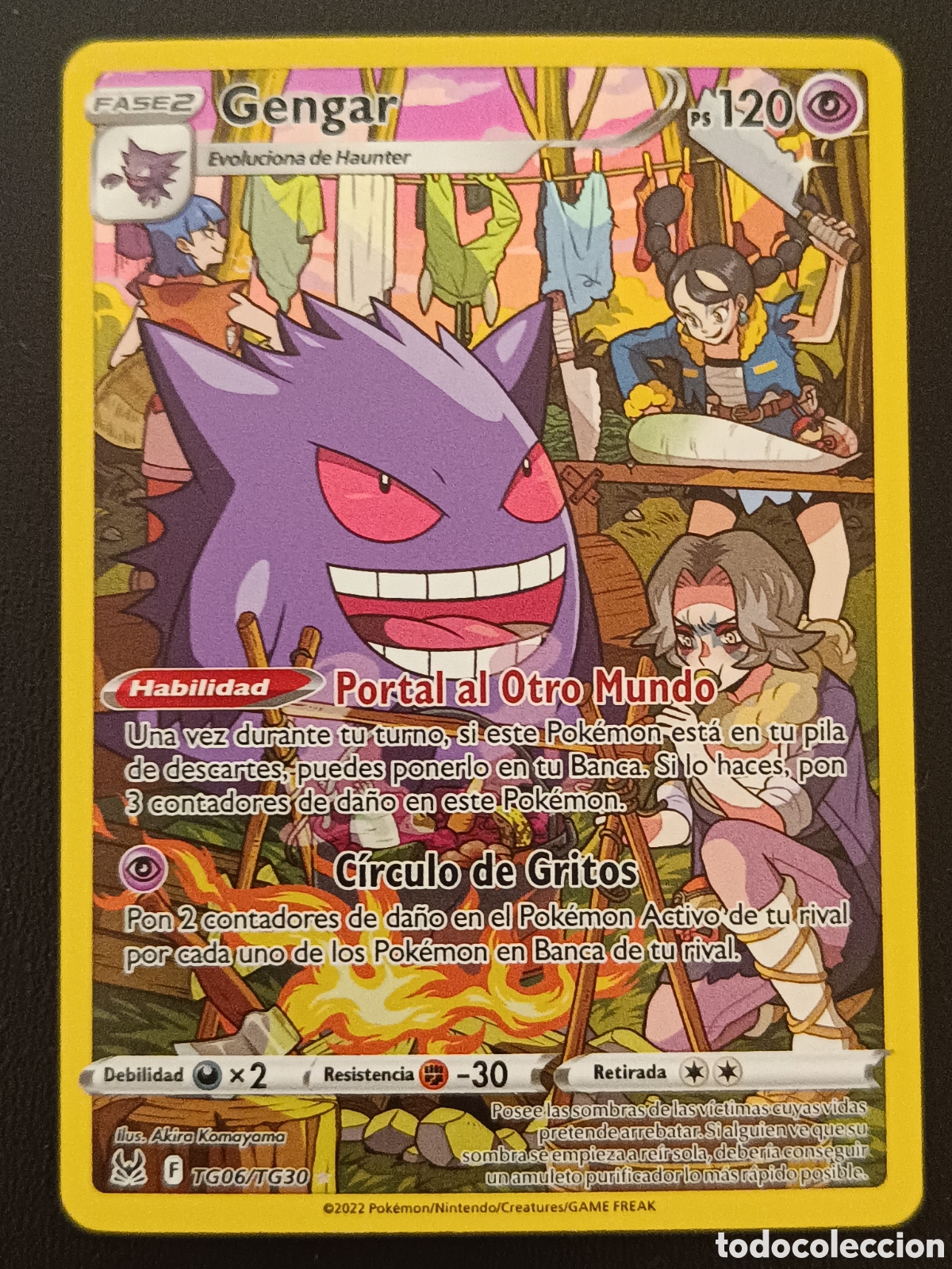 Trading cards: Pokemon Gengar TG06/TG30 En Castellano