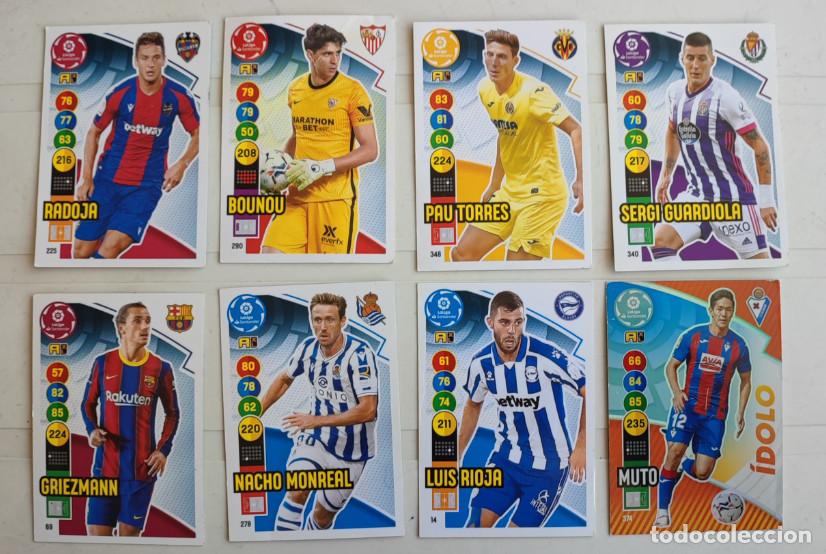 Trading cards: LOTE DE 8 CARTAS DE FUTBOL PANINI XL ADRENALYN LIGA 2020-21, IDOLO, ETC. TRADING CARD