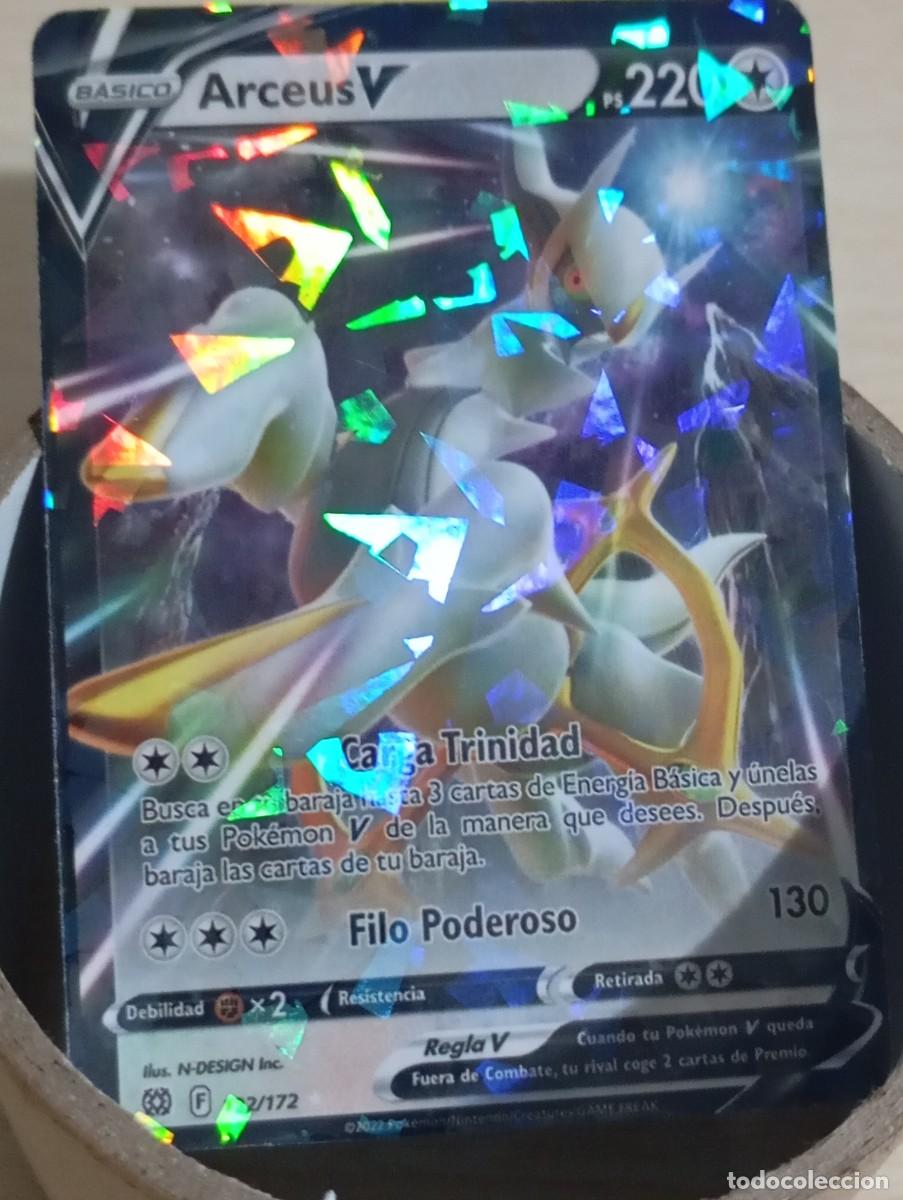 Trading cards: Carta Pok&eacute;mon Arceus V Holo Proxy? Leer detalles