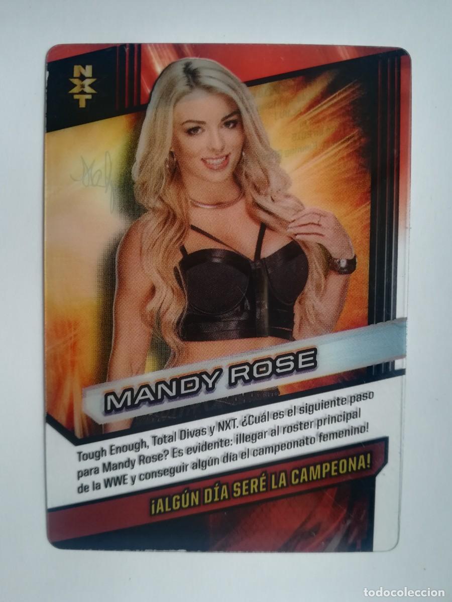 Trading cards: WWE N&ordm; 156. Mandy Rose. Panini 2016.