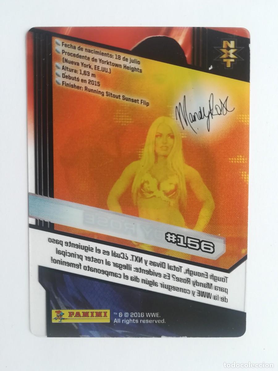 Trading cards: WWE N&ordm; 156. Mandy Rose. Panini 2016. - Foto 2