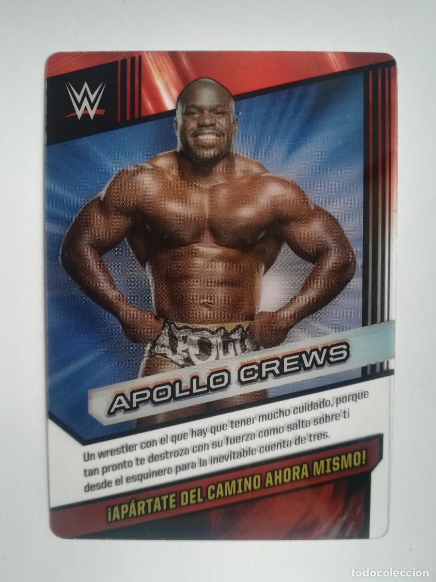 Trading cards: WWE N&ordm; 037. Apollo Crews. Panini 2016.
