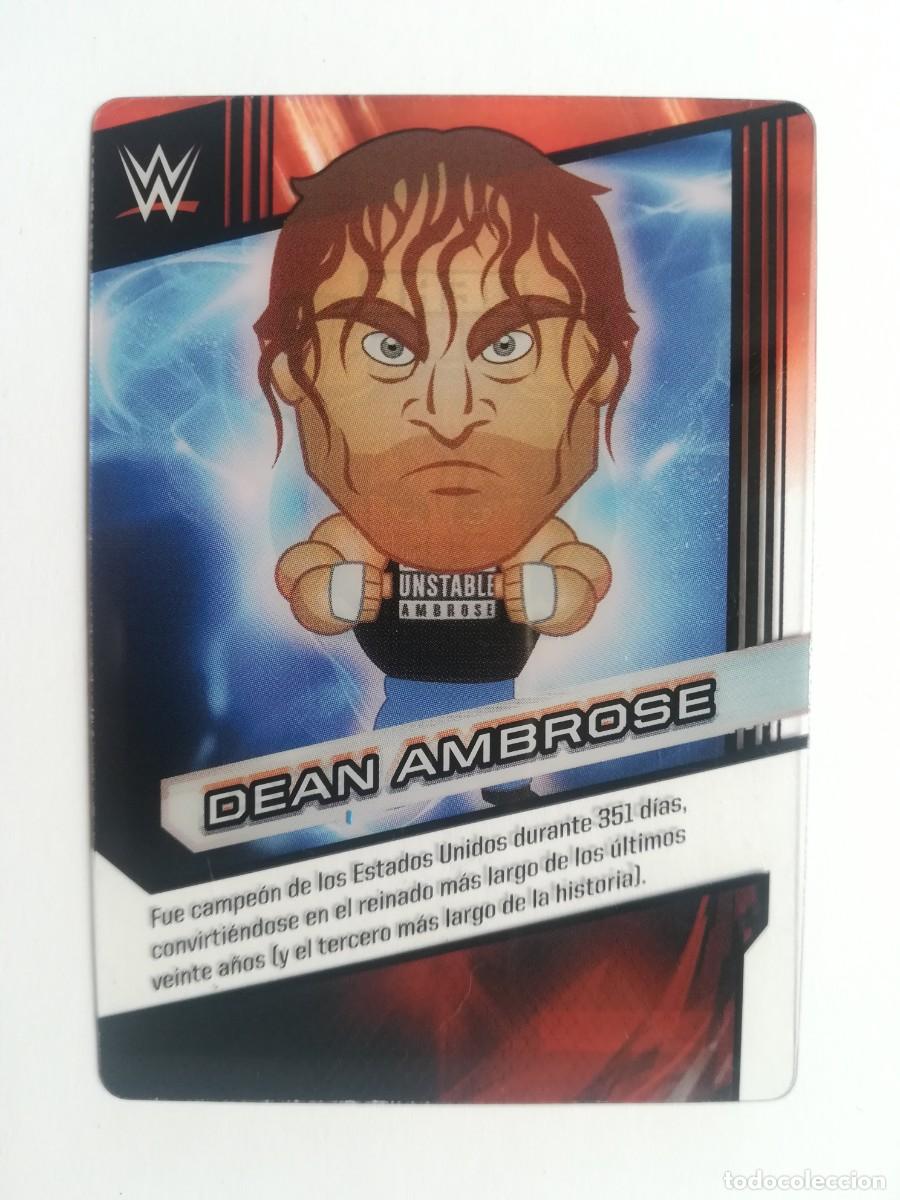 Trading cards: WWE N&ordm; 121. Dean Ambrose. Panini 2016.